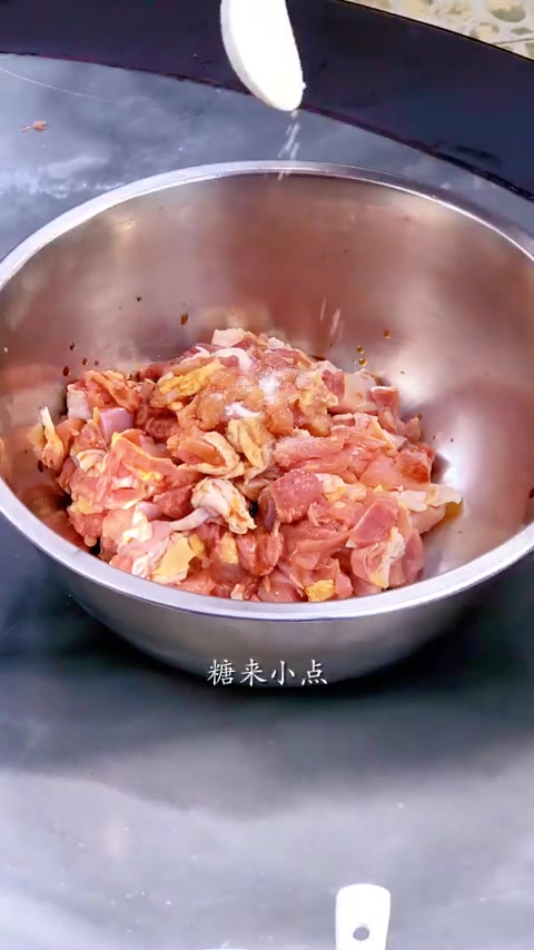 苤菜根炒仔鸡