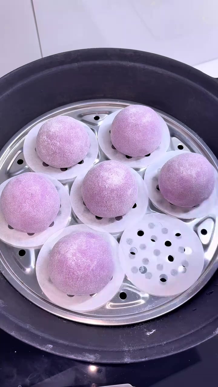 当我学会了蒸馒头
