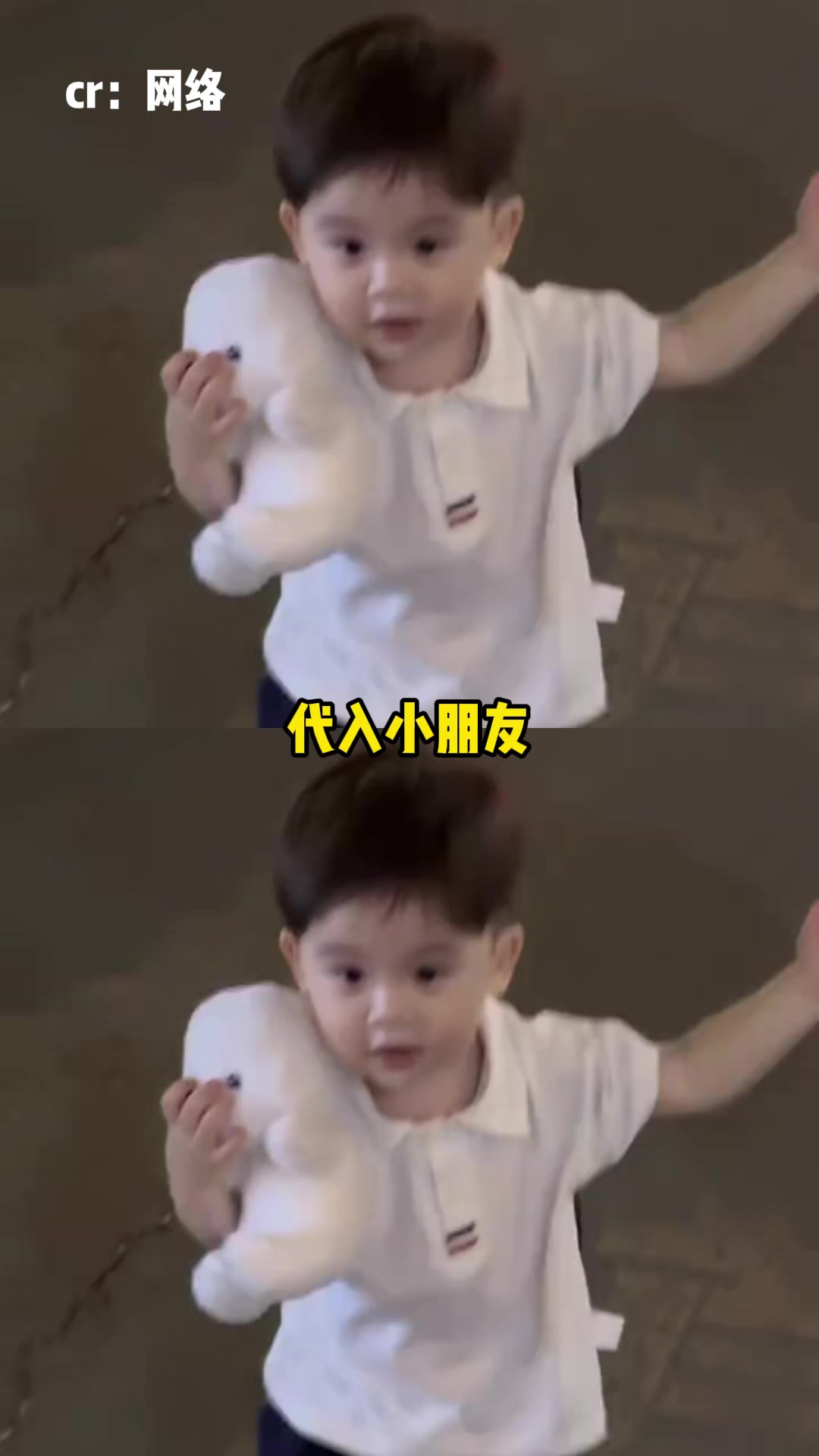 小朋友：我也太厉害了吧！这蛋糕居然是我画的