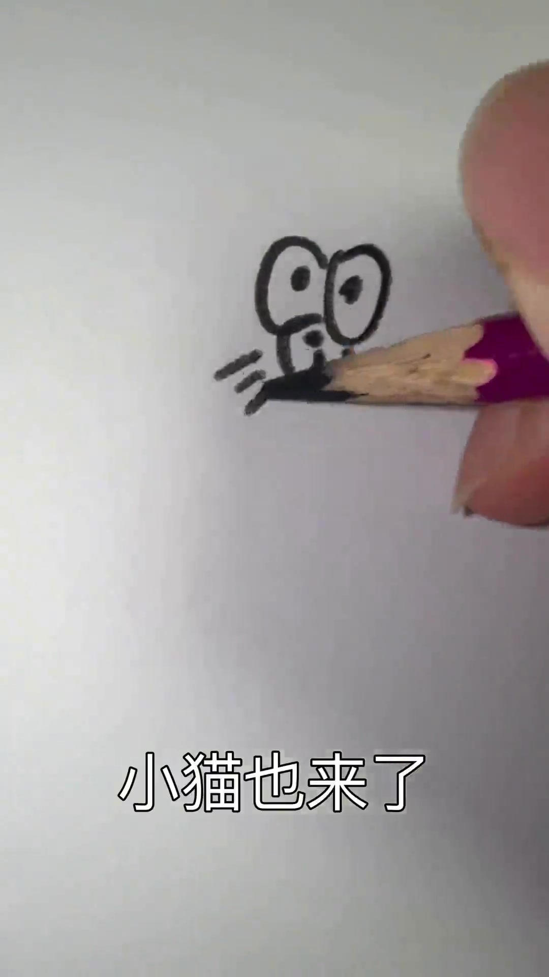 大家期待的小鸡简笔画终于来了