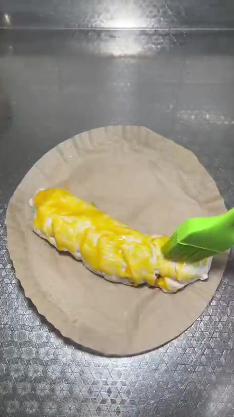 手抓饼封神吃法!火腿肉松酥一口爆香,芝士拉丝绝了!