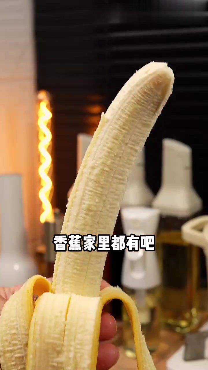 5分钟就能做好的懒人低卡早餐香蕉鸡蛋卷香甜软糯