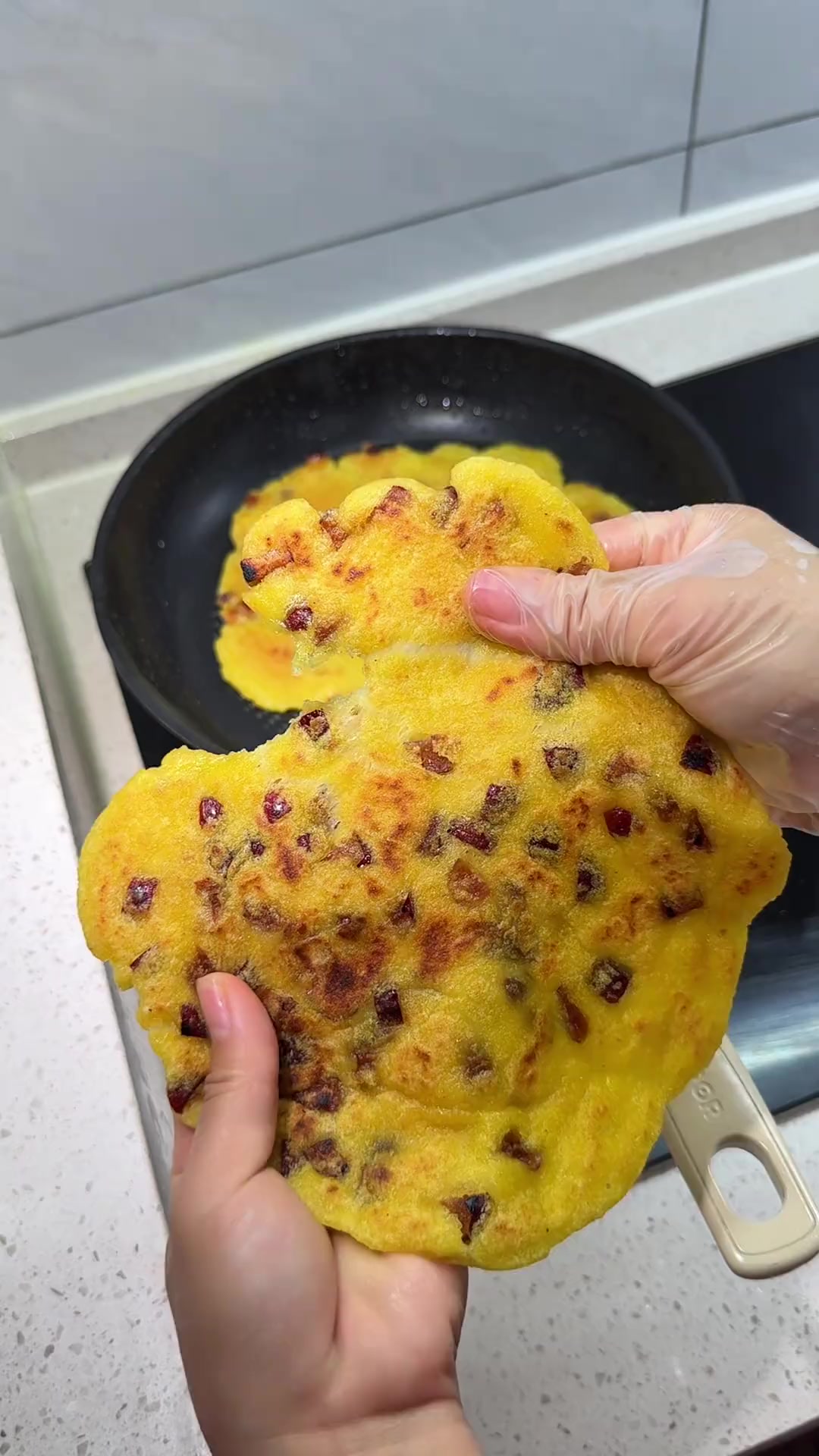 大黄米面年糕饼，酥糯交织的全职妈妈下午茶