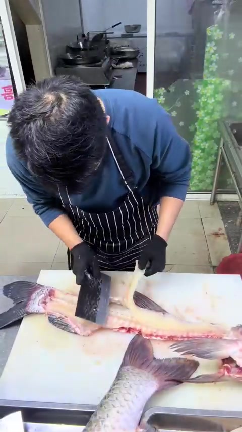 片鱼片教程，杀鱼技术与刀工展示