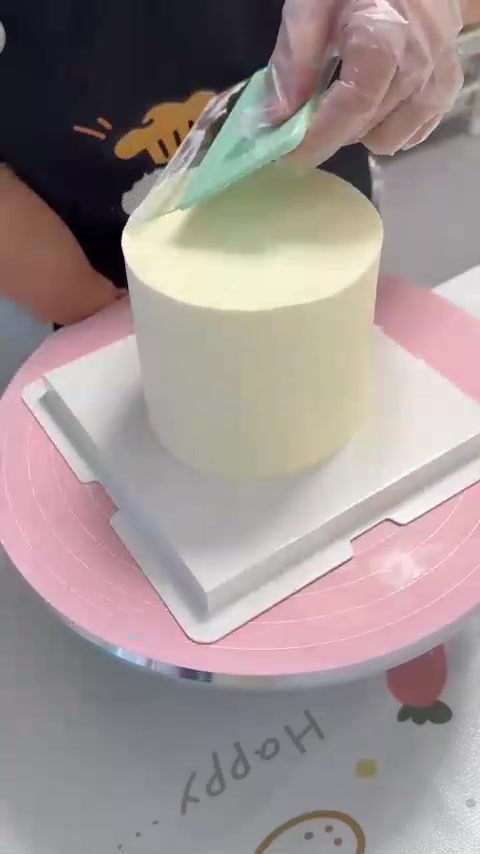 4寸麻将蛋糕