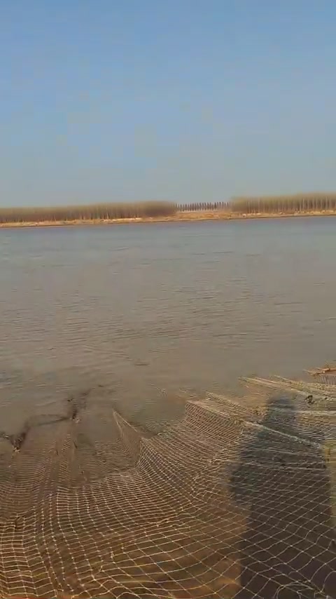 户外撒网捕鱼，喜欢的关注我