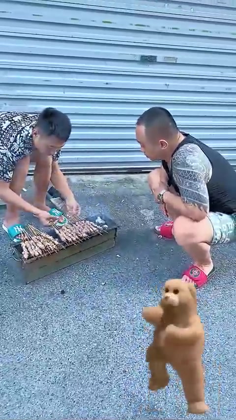 吃烧烤喝啤酒，男人的快乐就是这么简单