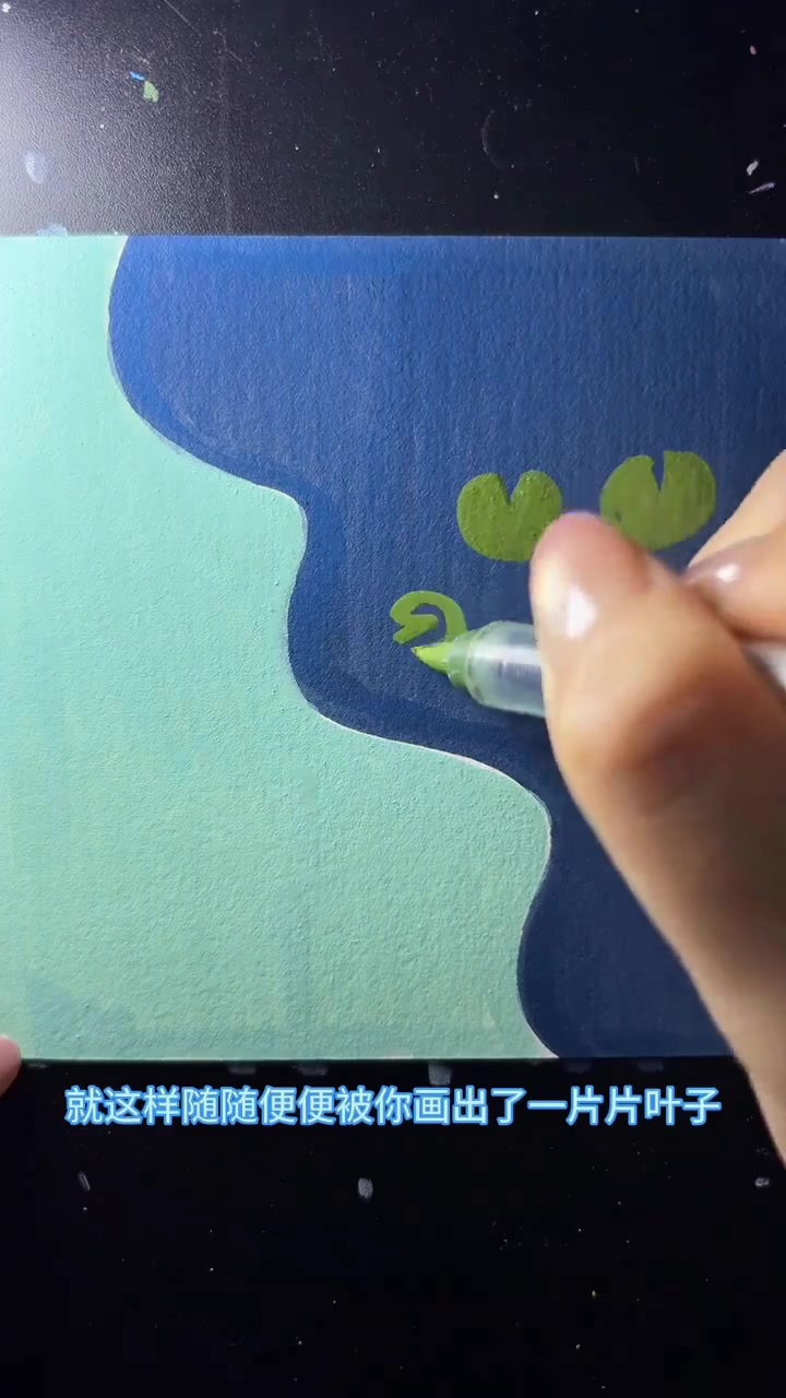 自学画画日常打卡,简笔画用马克笔超简单
