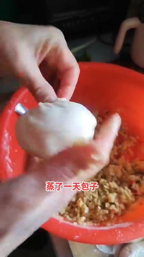 热气腾腾的包子刚出锅