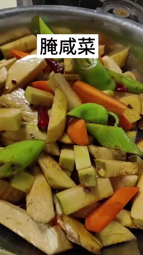 腌咸菜,家家户户必备小咸菜