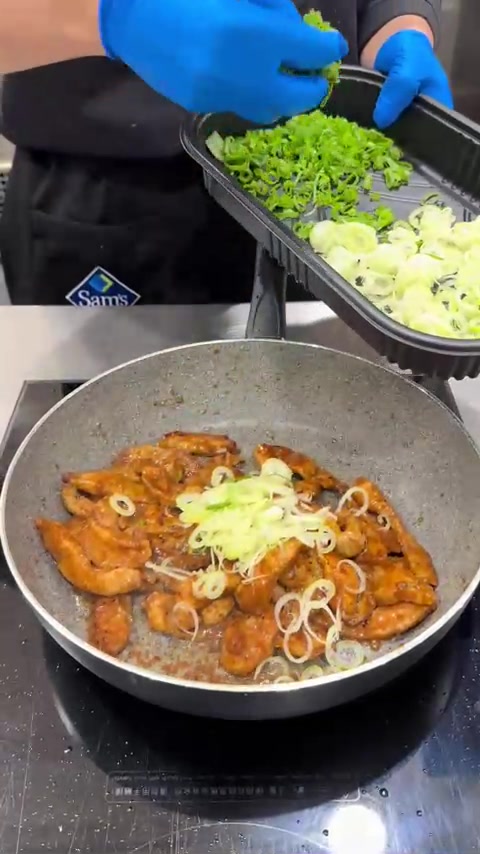 葱香松板肉