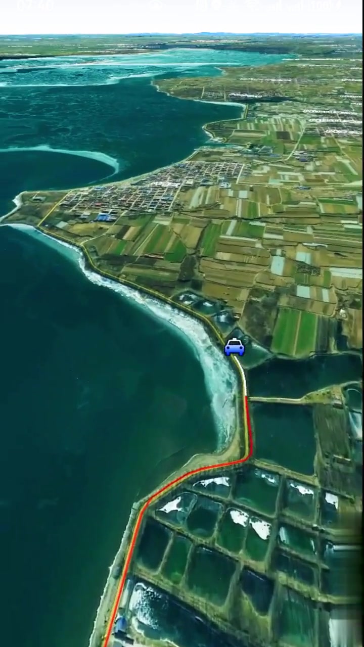 峡山水库环湖游，风景优美适合自驾骑行