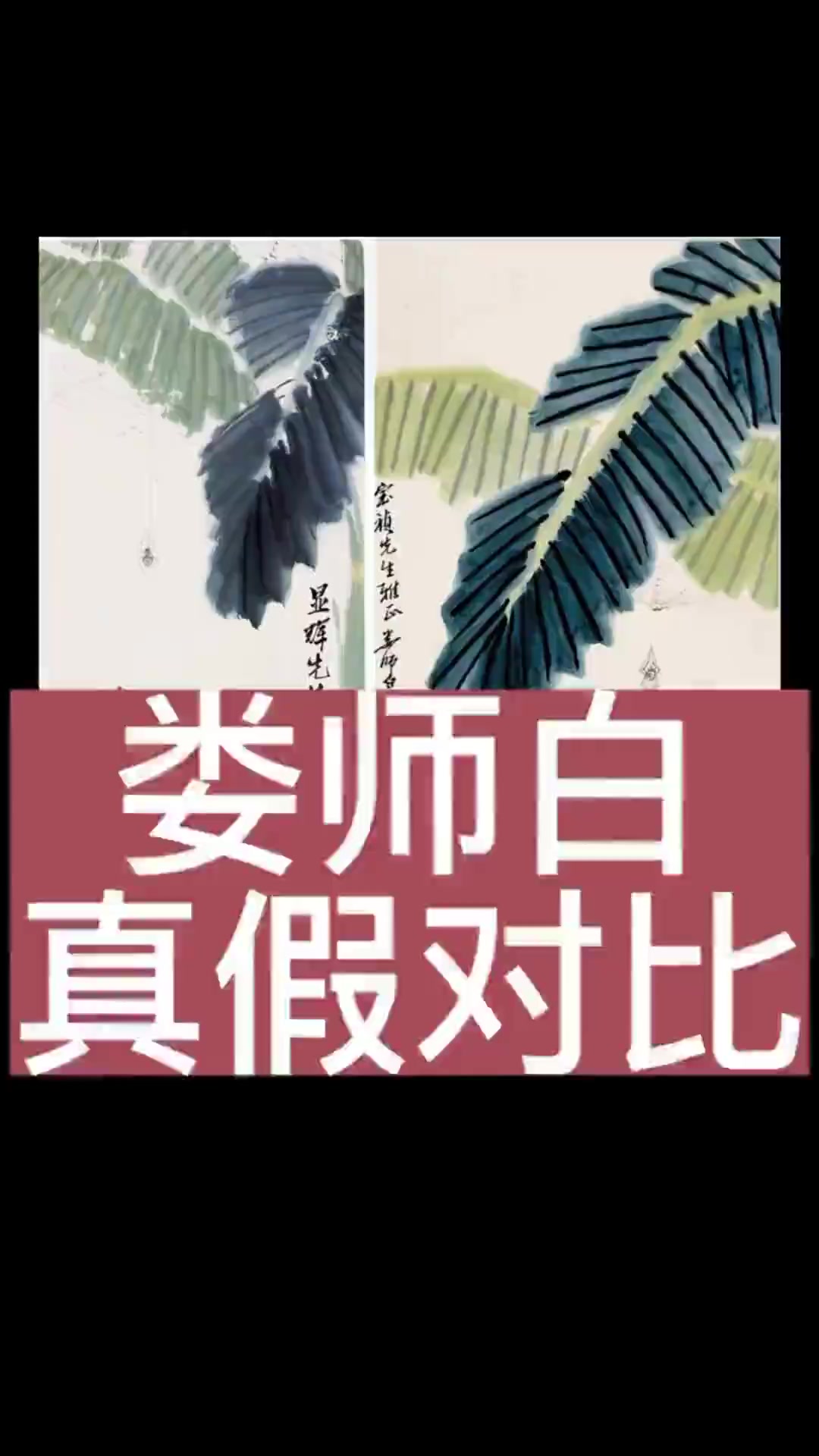 娄师白笔下小鸭子的真假对比
