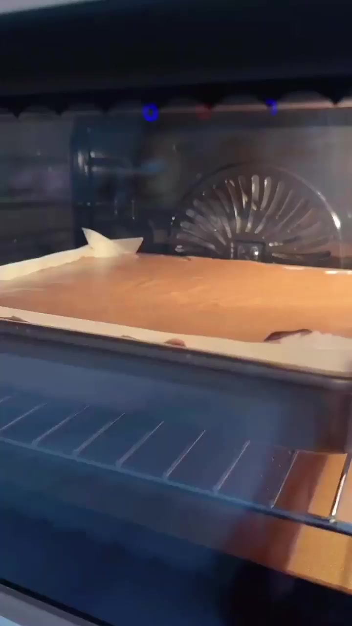 超浓郁巧克力古早蛋糕制作教程分享