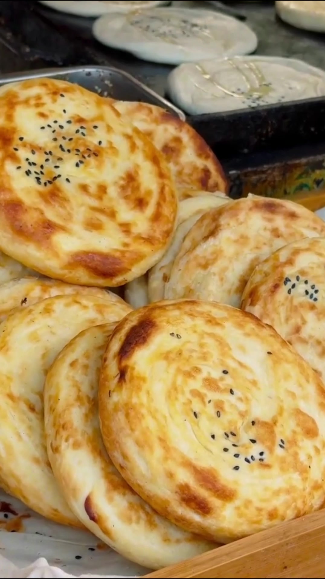 泰山烧饼外酥里软