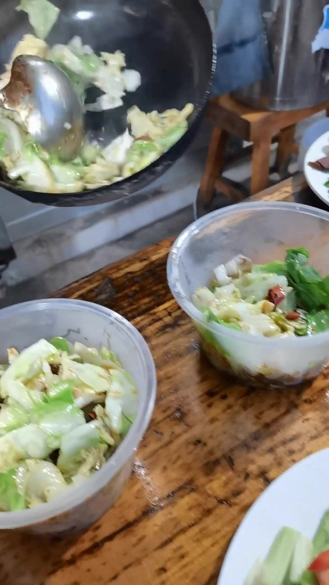 浪子土豆杂货铺，现场炒菜全过程