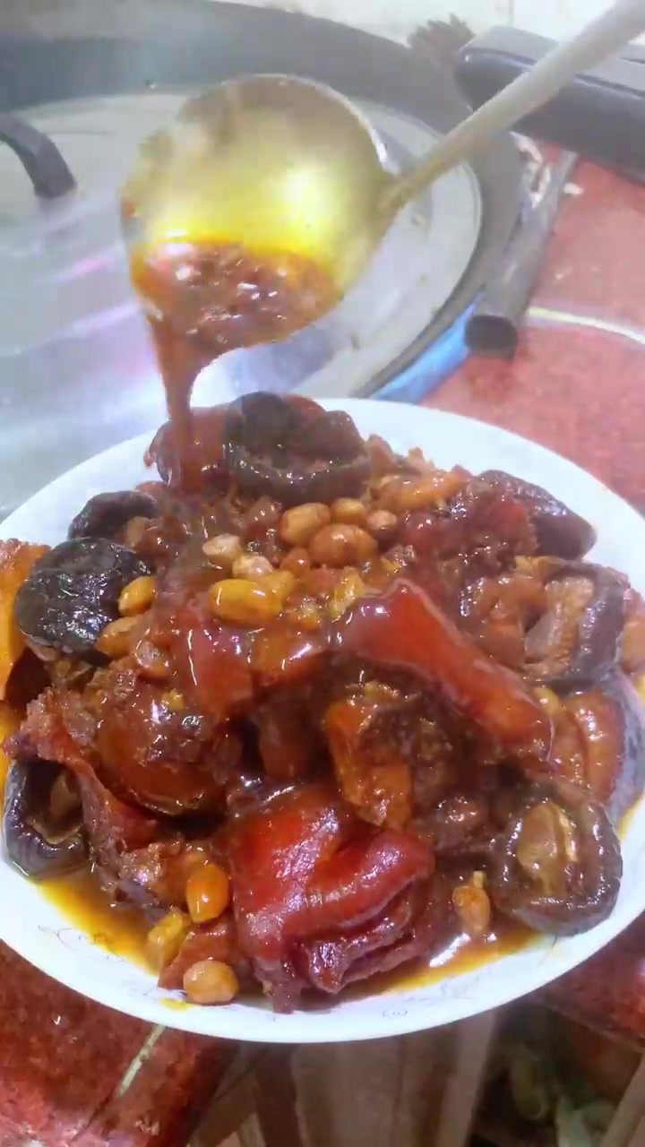 我家的饭菜很香