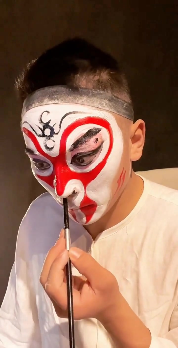 戏曲孙悟空脸谱画法，传承弘扬中国传统文化
