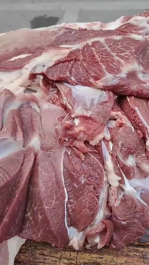 努力生活，土猪肉