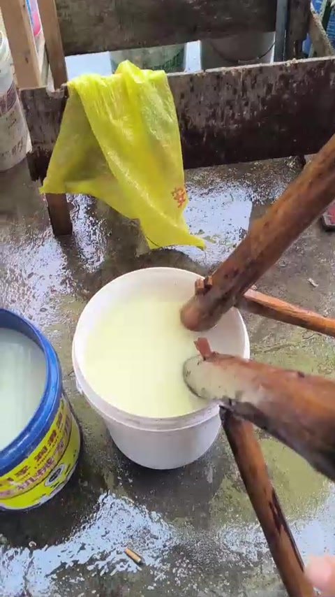 手工制作糍粑，儿时的记忆