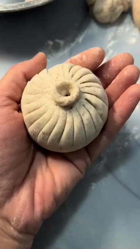 小白也能学会的包子花褶，捏法教学