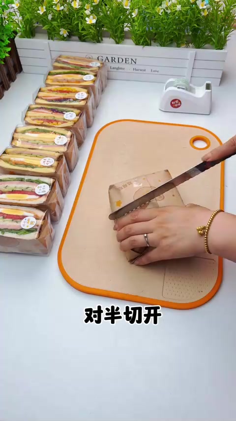 经典培根多多三明治做法详细教学来啦