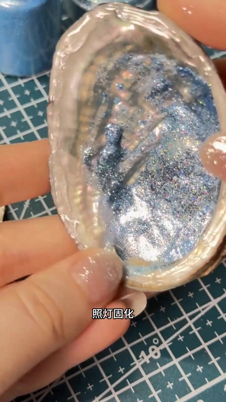 吃完的鲍鱼壳别扔，教你做超好看的鲍鱼流麻教程