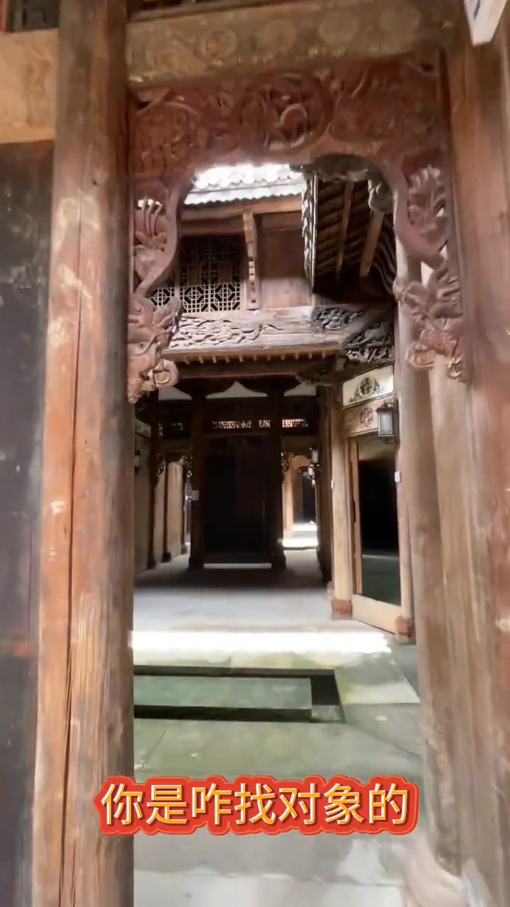 徽派明代古建木雕，一村一古建尽显千年韵味