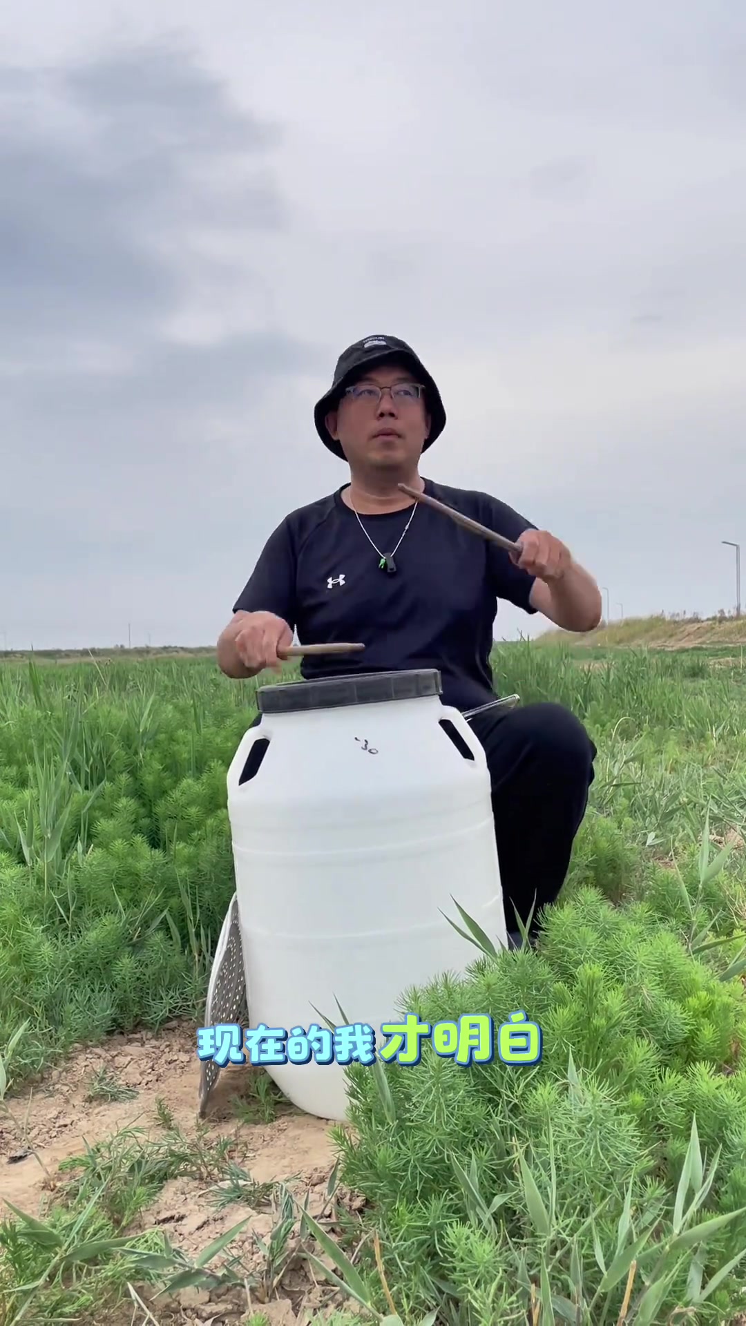 东营盐碱地黄须菜，野菜音乐节够摇滚！
