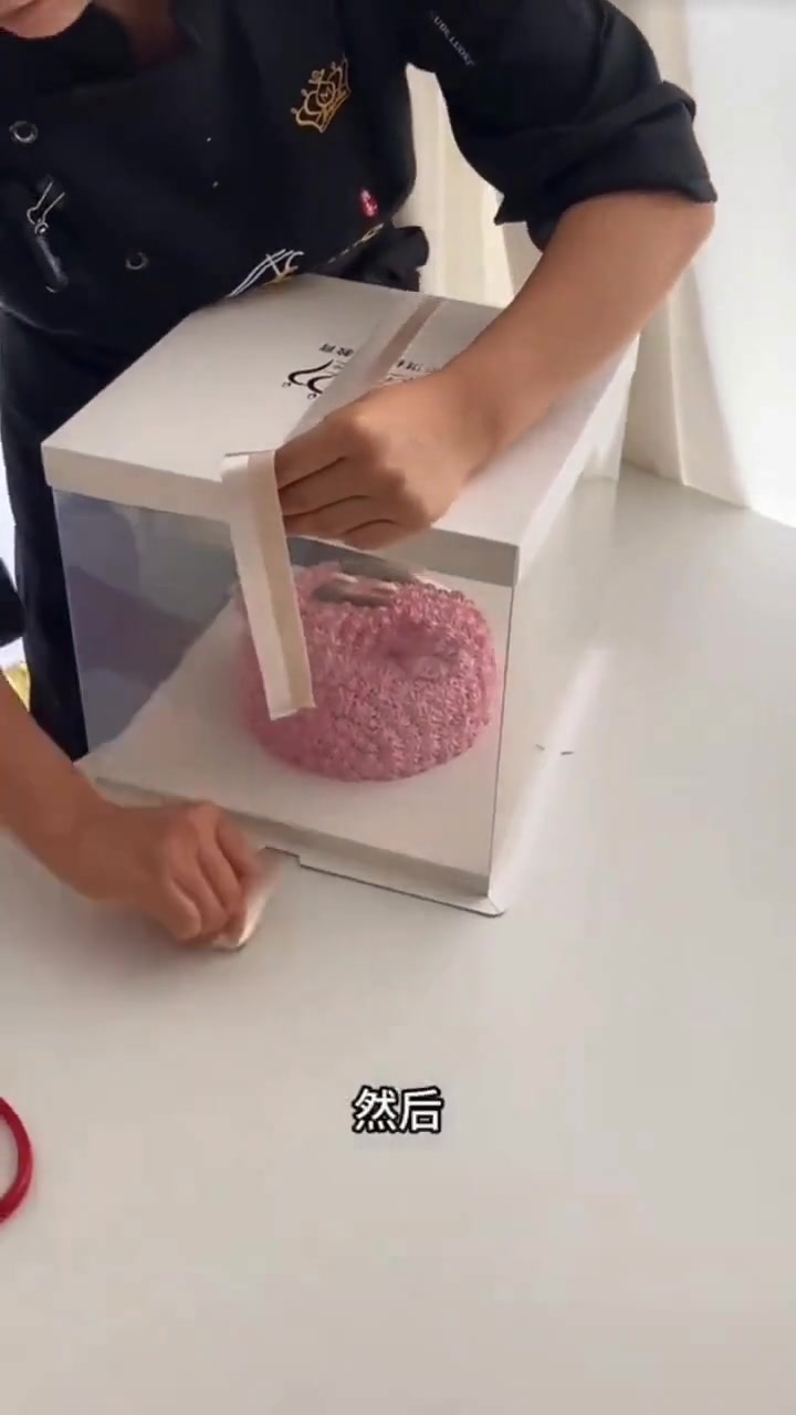 蛋糕盒丝带怎么绑的实用教程来啦
