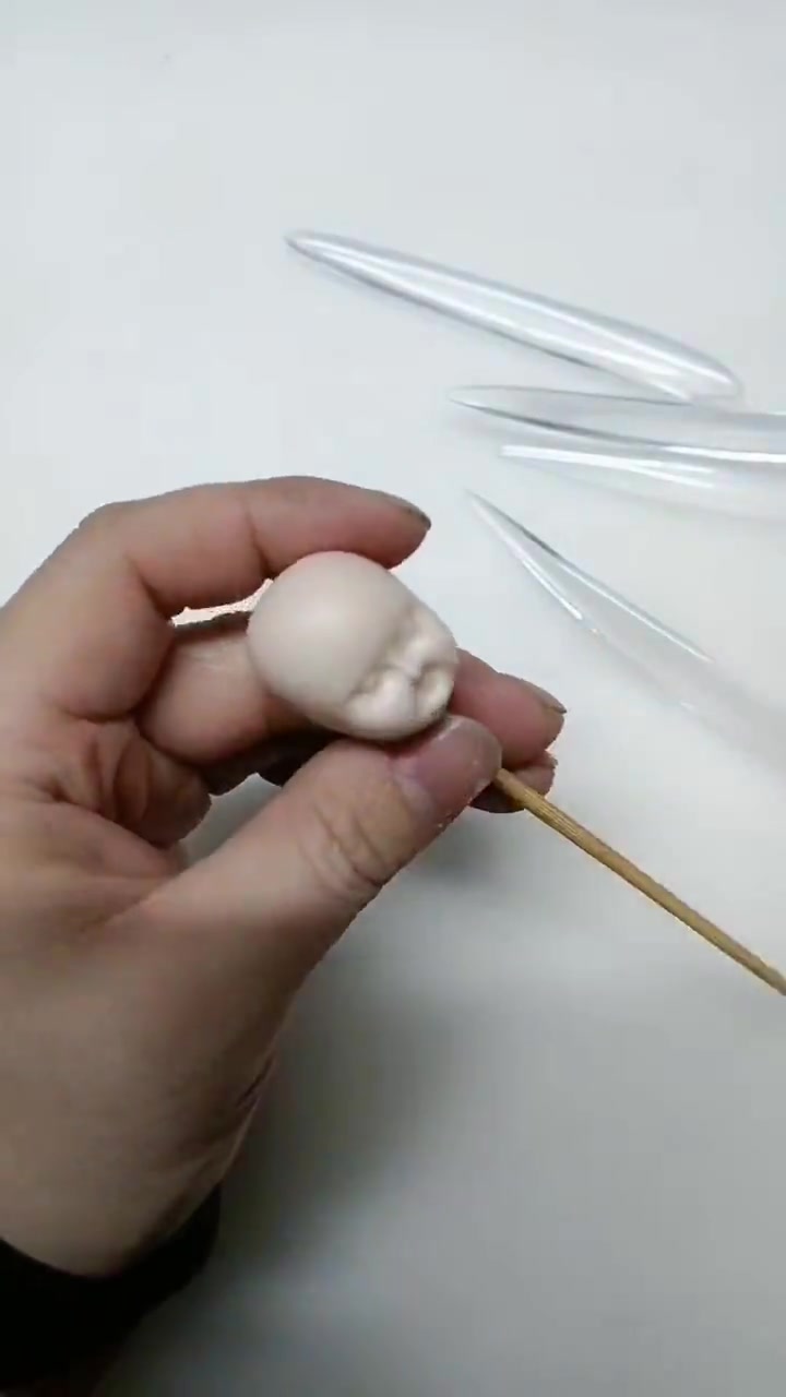 面塑制作小孩头的详细教程，新手也能跟着学