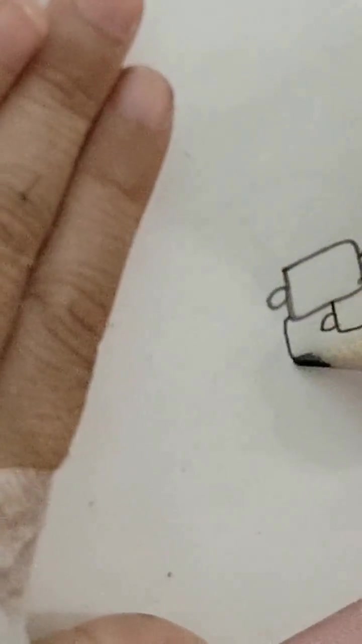 创意美术 美食专辑里的排骨简笔画