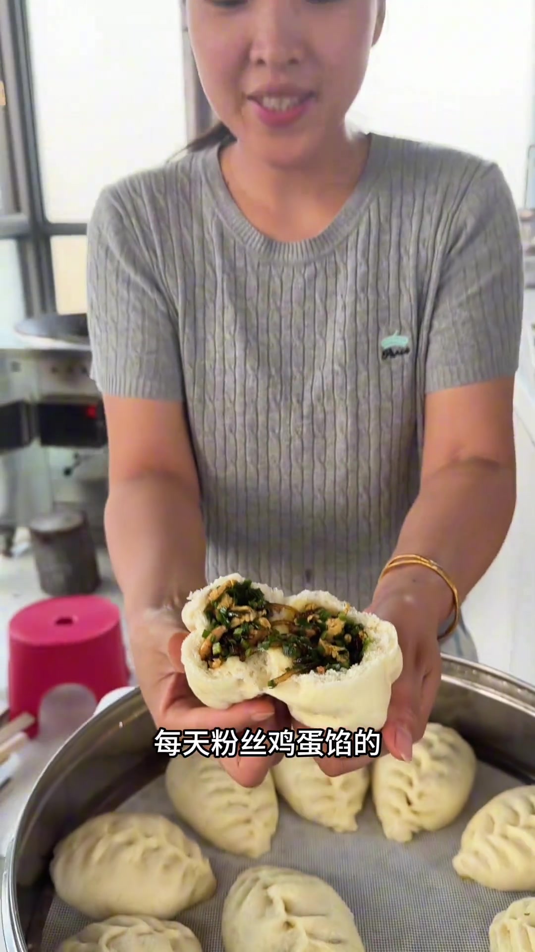 河南粉丝鸡蛋包超香，湖南人不爱吃包子？