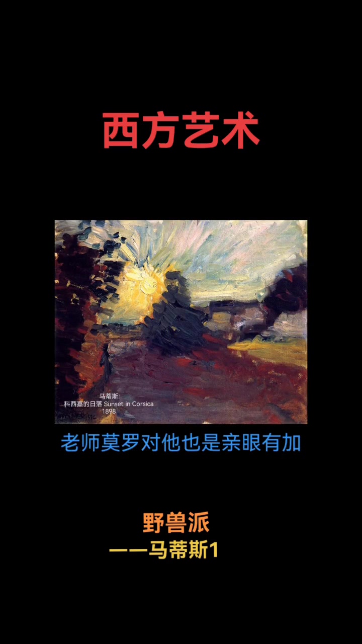 学习野兽派艺术和马蒂斯的相关历史知识