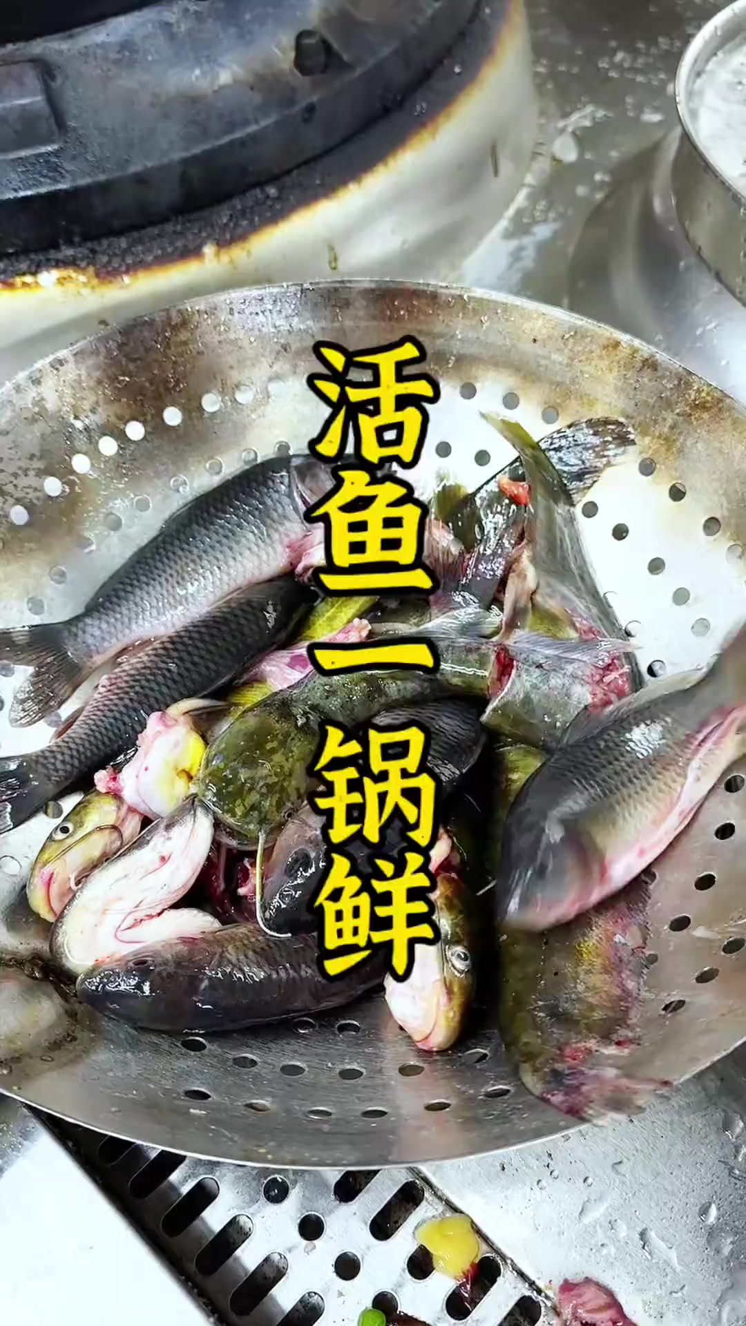 河鱼一锅鲜，汤汁拌饭娃能吃几碗