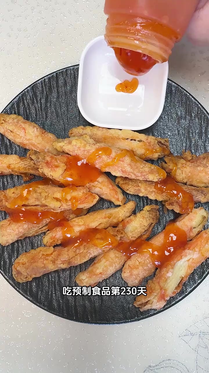 测评预制食品，葱油拌面酱、紫菜蛋花汤、天妇罗蟹柳