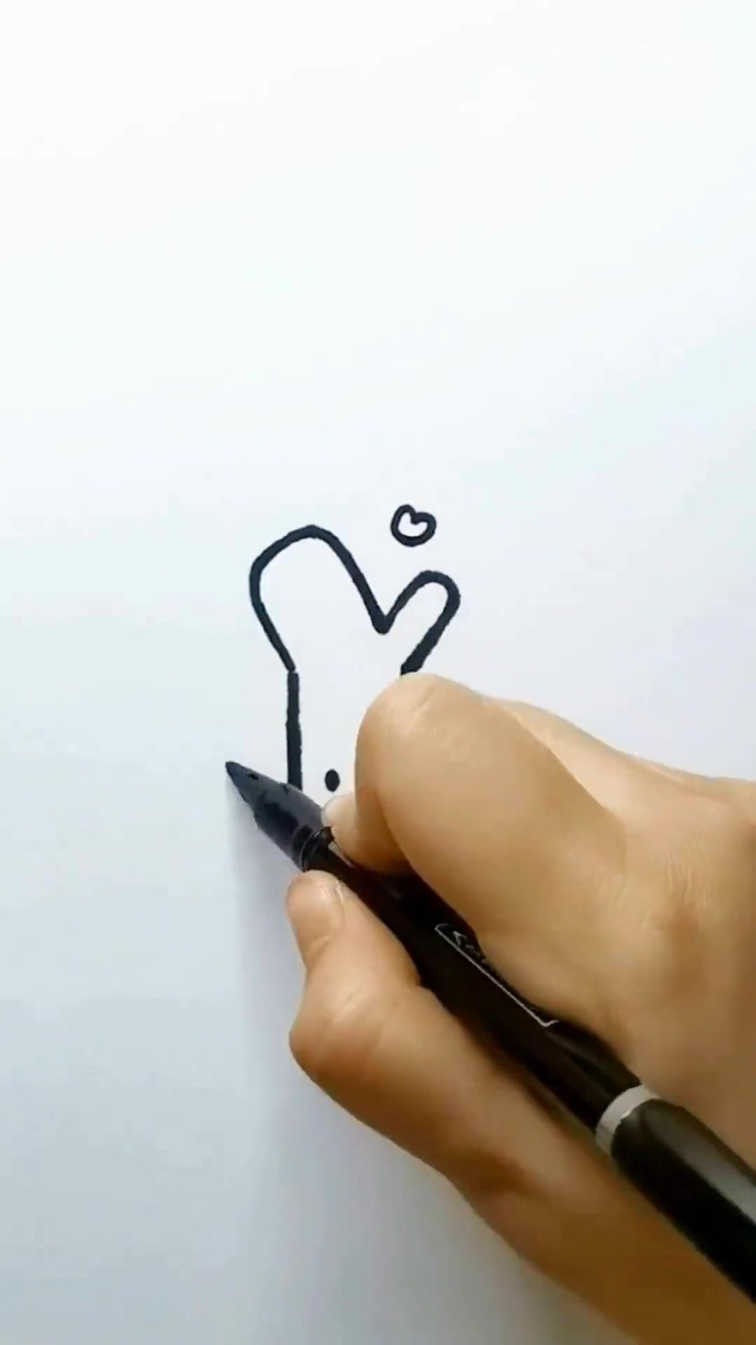 大葱简笔画教程，卡通蔬菜简笔画教程