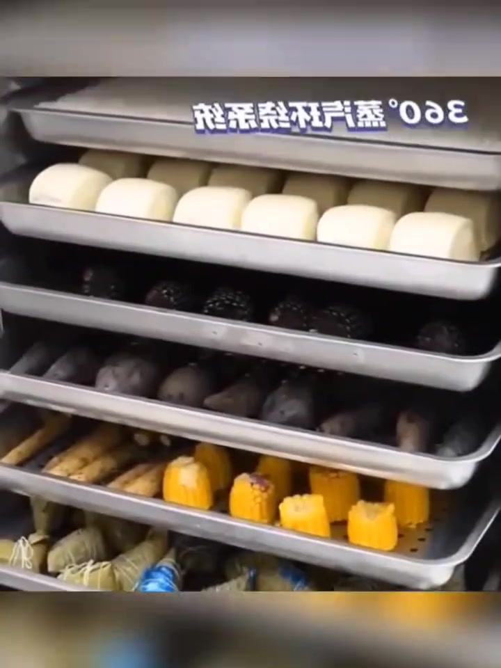 商用蒸馒头设备不锈钢蒸包子机烧饼烤炉蒸饭柜