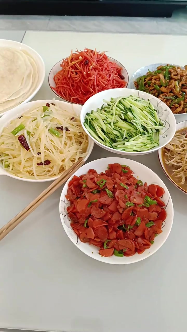 煎饼卷菜，我的最爱