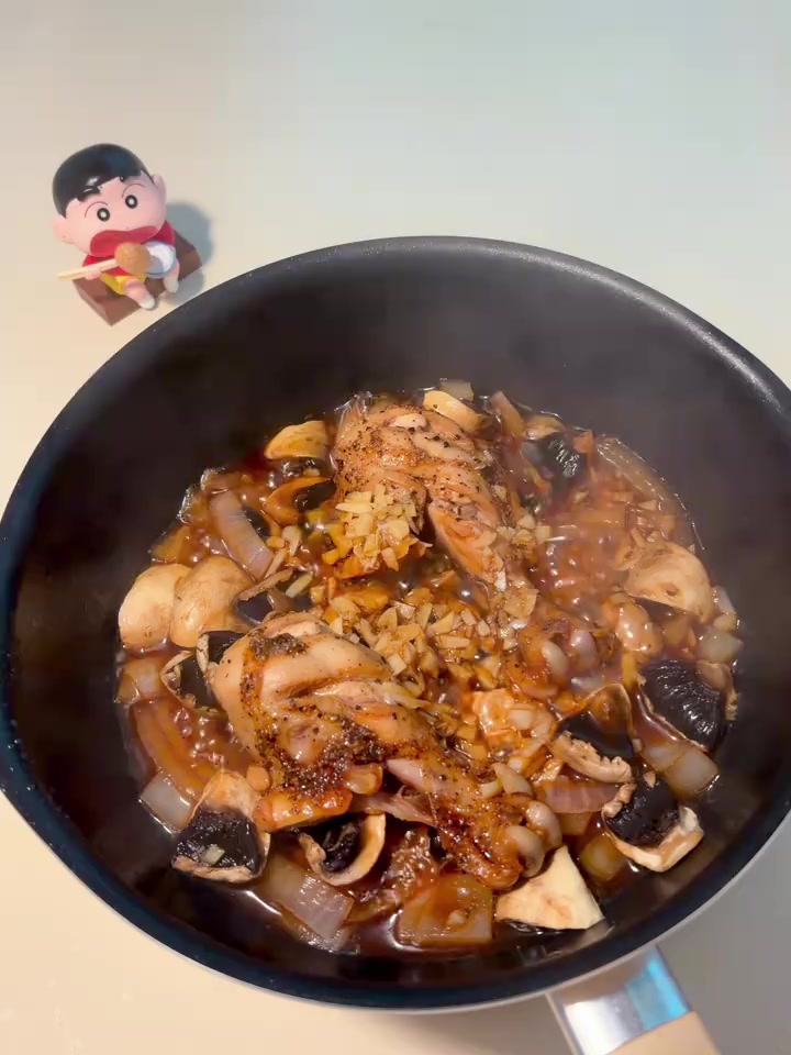 吃吧你就！减脂期吃不胖的焖鸡腿一口一个不吱声！