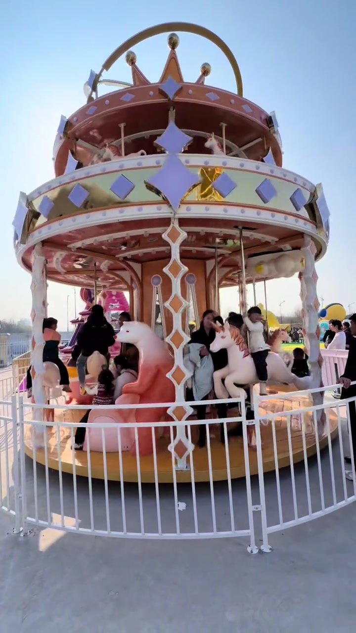 一整园的小黄鸭软萌治愈，大人小孩都玩得不想走