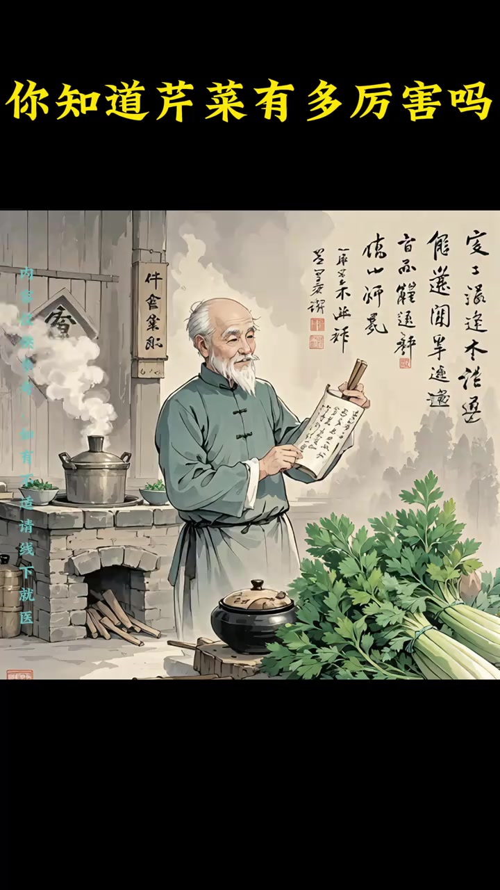 中医养生：芹菜枸杞汤，安神助眠的睡仙汤