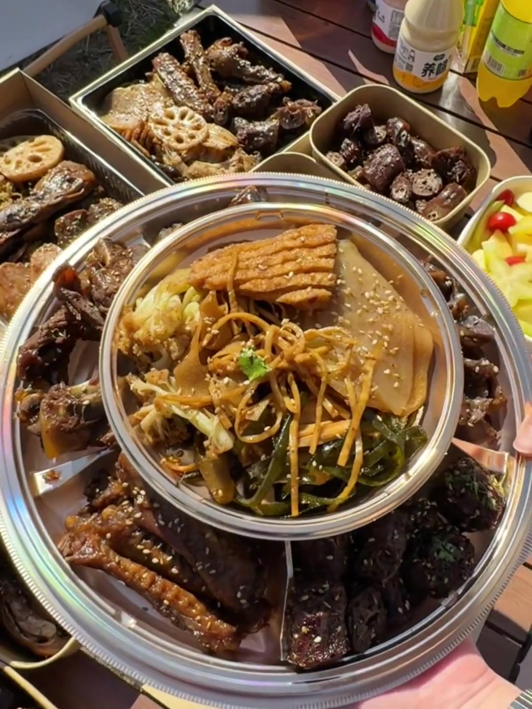 济宁人露营必备，带上卤味鸭货享美食