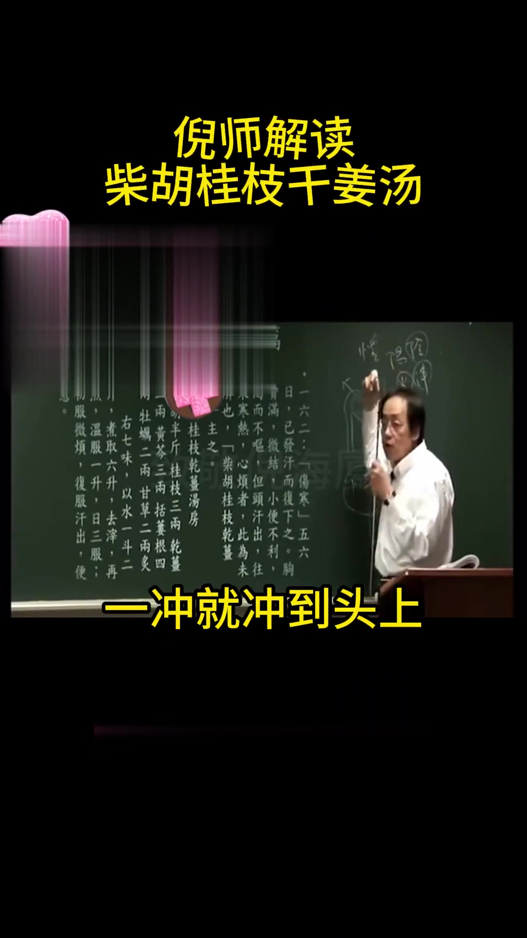 中医养生：倪海厦详解柴胡桂枝干姜汤