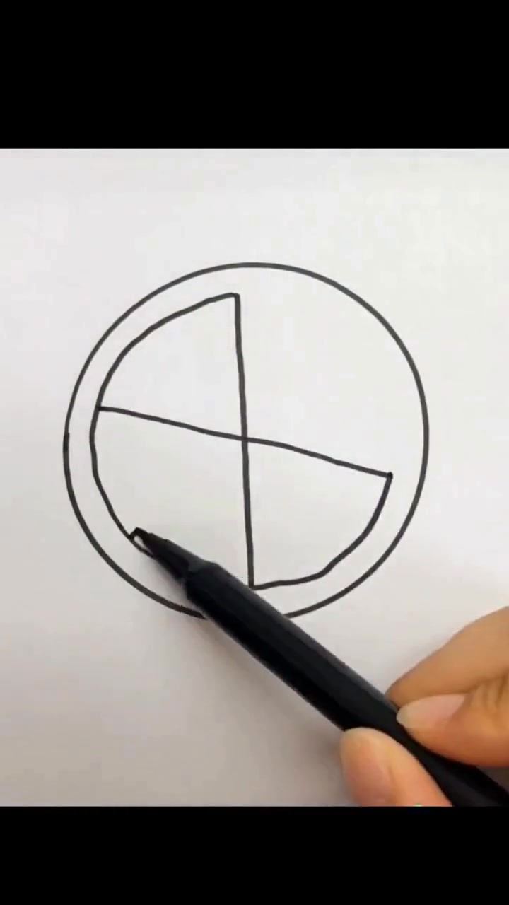 轻松学画披萨简笔画，一学就会超简单