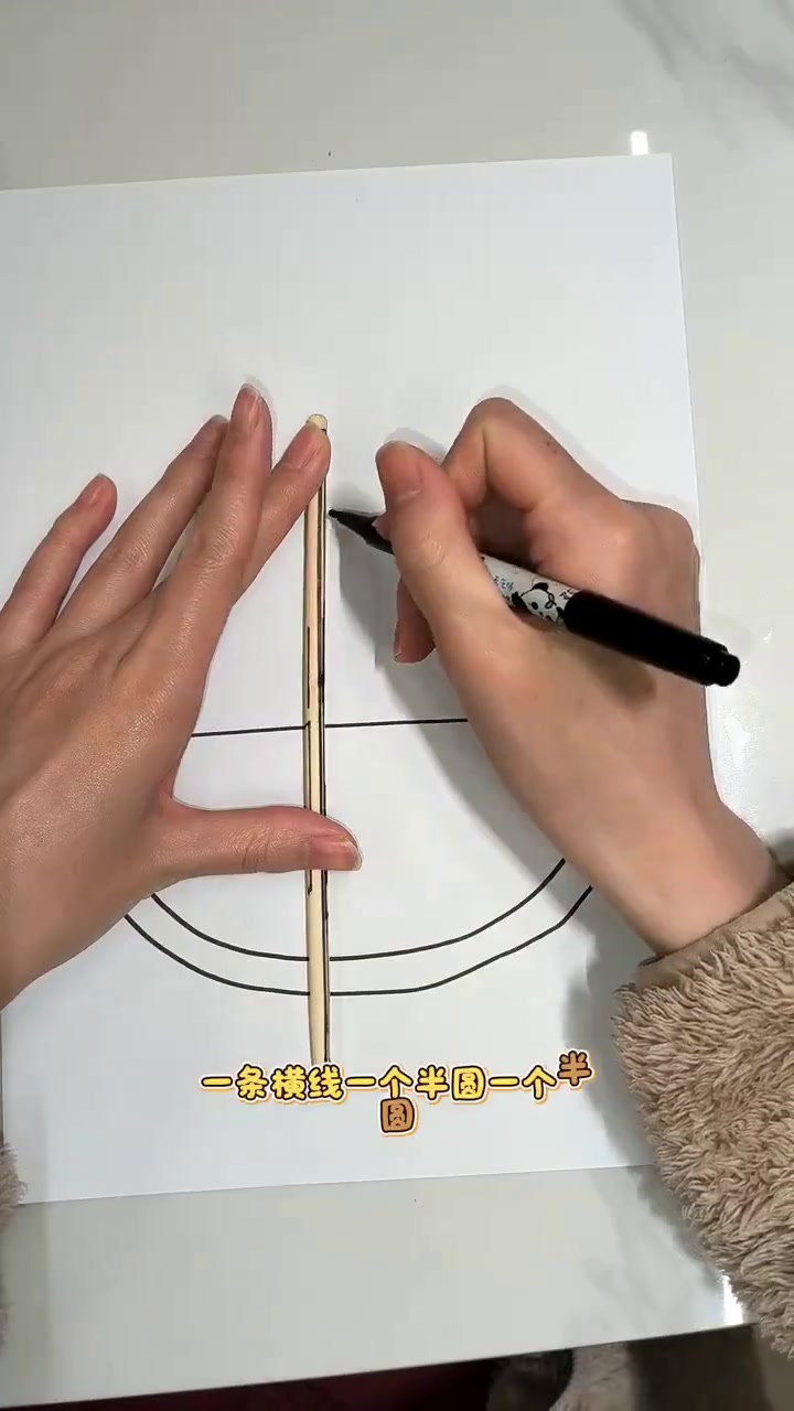 分享真实生活里的超可爱小兔子和西瓜房子简笔画