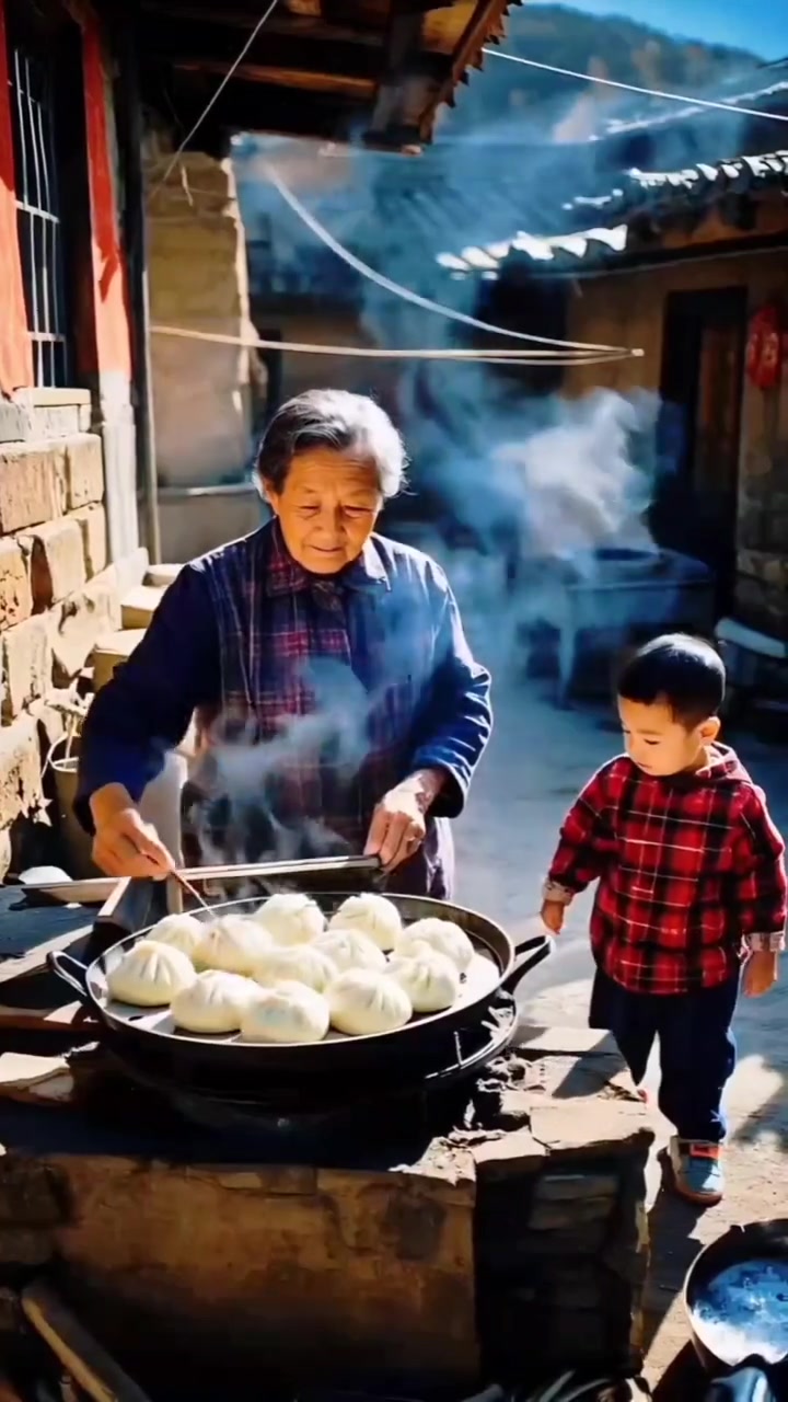 手工制作馒头煎包饺子美食教学过程