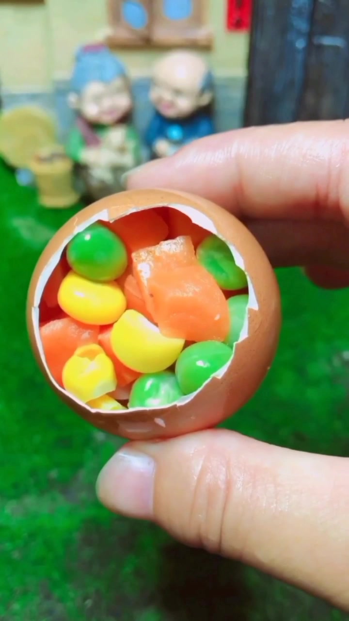 美食#蒸个五彩鸡蛋