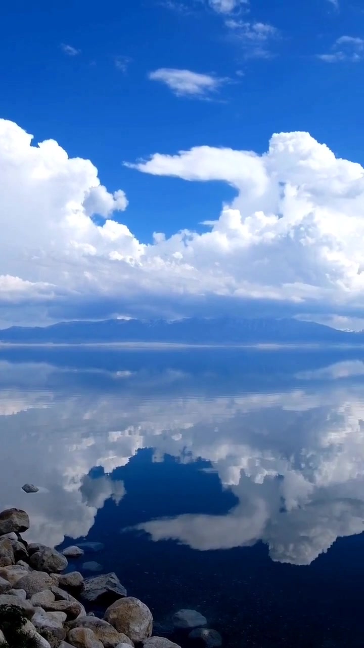 旅游#玻利维亚  水中倒映好看