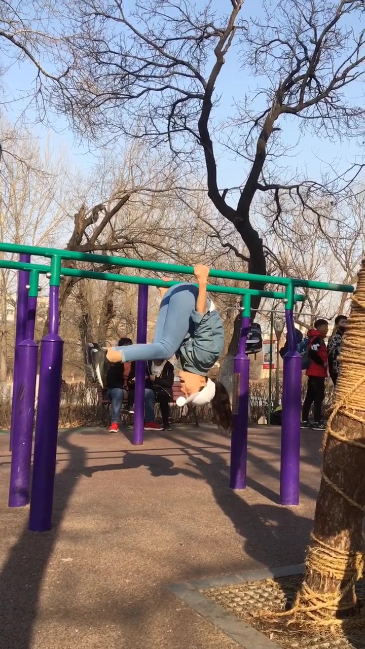 竟敢说我长得丑#前后团身练习